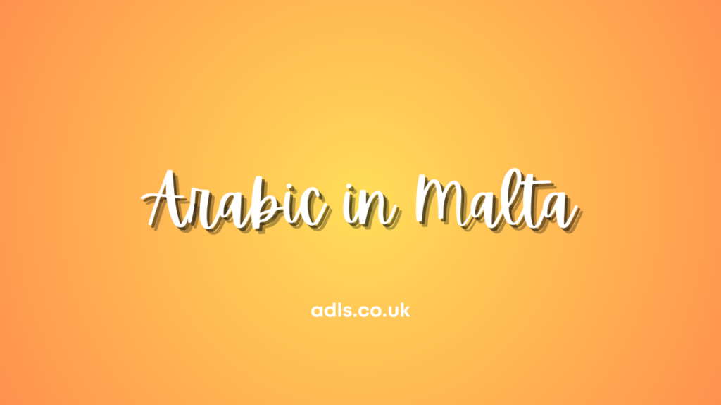 Arabic in Malta