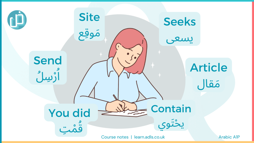 GCSE Arabic Writing Paper